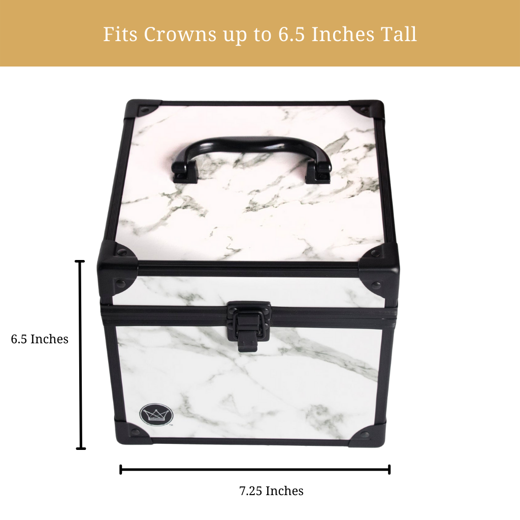 The Ultimate Crown Box, Marble/Black